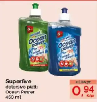 Acqua & Sapone Superfive Ocean Power 450ml offerta