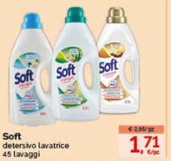 Acqua & Sapone Soft Detersivo lavatrice 45 lavaggi offerta
