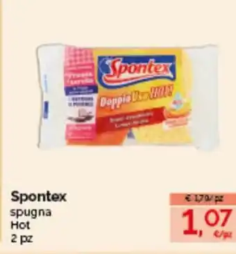Acqua & Sapone Spontex Hot Spugna 2pz. offerta