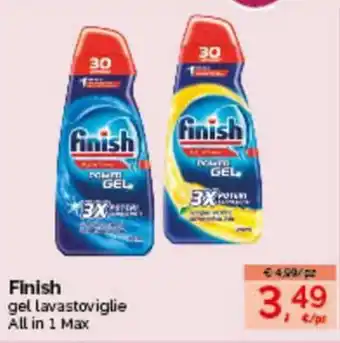 Acqua & Sapone Finish Gel All in 1 Max lavastoviglie offerta