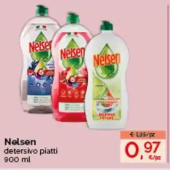 Acqua & Sapone Nelsen detersivo piatti 900ml offerta