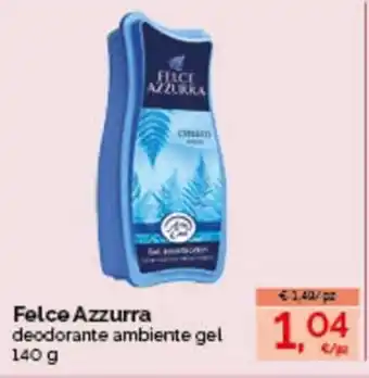 Acqua & Sapone Felce Azzurra Gel Deodorante ambiente 140g offerta