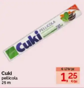 Acqua & Sapone Cuki Pellicola 25m offerta