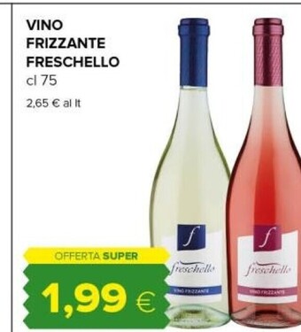 Tigre Freschello vino frizzante offerta