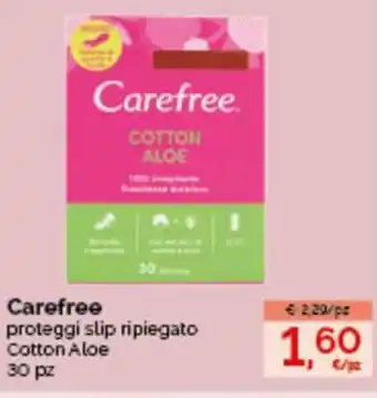 Acqua & Sapone Carefree Cotton Aloe Proteggi Slip ripiegato 30pz. offerta