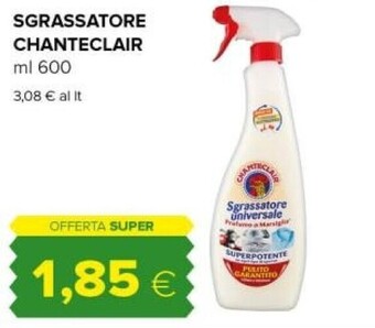 Tigre Chanteclair sgrassatore offerta