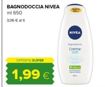Tigre Nivea bagnodoccia offerta