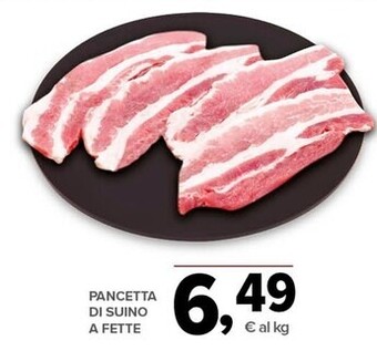 Todis Pancetta di suino a fette offerta