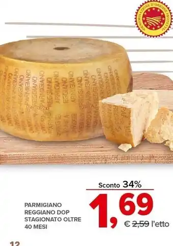 Todis Parmigiano reggiano dop stagionato offerta