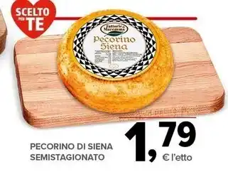 Fattorie di maremma pecorino di siena semistagionato