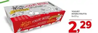 Todis Colle maggio yogurt intero frutta offerta