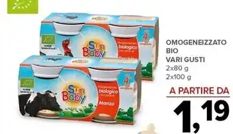 Sun baby - omogeneizzato bio