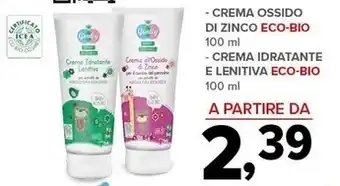 Eco-bio crema ossido di zinco