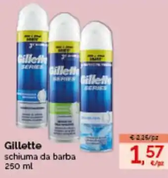 Acqua & Sapone Gillette Schiuma da barba 250ml offerta