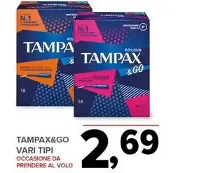 Todis Tampax assorbenti interni offerta