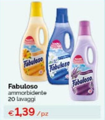 Acqua & Sapone Fabuloso Ammorbidente 20 lavaggi offerta