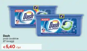 Acqua & Sapone Dash All in Pods lavatrice 27 lavaggi offerta
