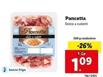 Lidl Pancetta offerta