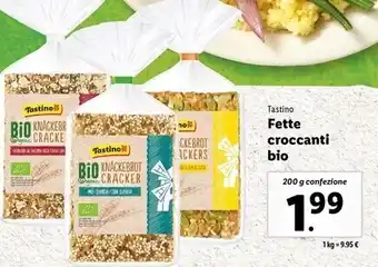 Lidl Tastino - fette croccanti bio offerta