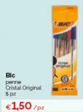 Acqua & Sapone Bic Cristal Original penne 5pz offerta