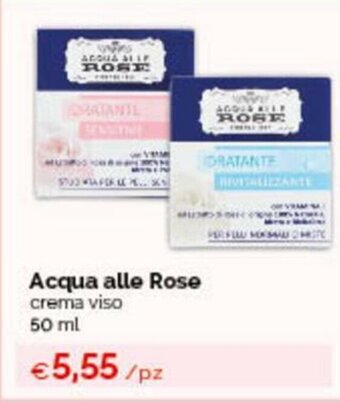Acqua & Sapone Acqua alle Rose crema viso 50ml offerta