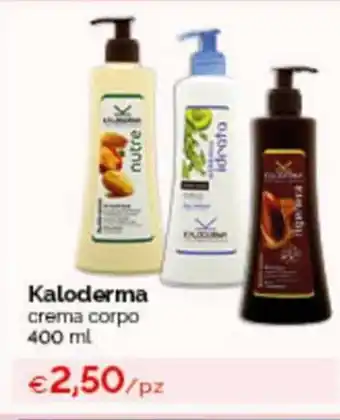 Acqua & Sapone Kaloderma crema corpo 400ml offerta