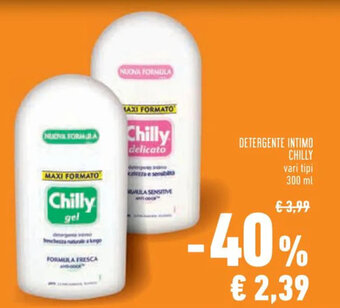 Conad DETERGENTE INTIMO CHILLY 300 ml offerta