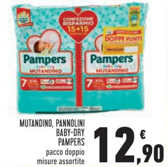 Conad MUTANDINO, PANNOLINI BABY-DRY PAMPERS offerta