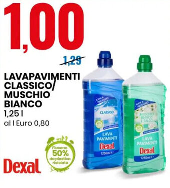 Lavapavimenti Classico/Muschio Bianco 1,25 l