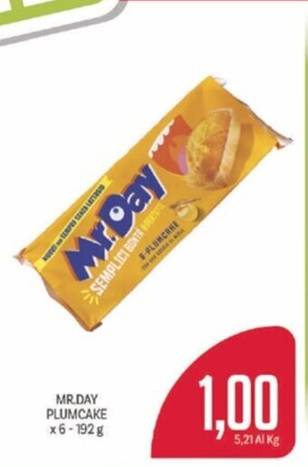 Supermercati Piccolo MR.DAY PLUMCAKE x6-192 g offerta