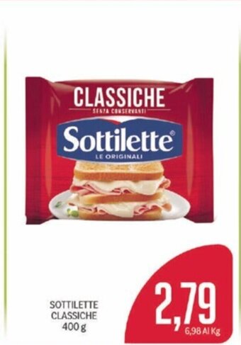 Supermercati Piccolo SOTTILETTE CLASSICHE 400 g offerta