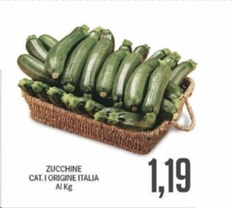 Supermercati Piccolo ZUCCHINE CAT. I ORIGINE ITALIA Al Kg offerta