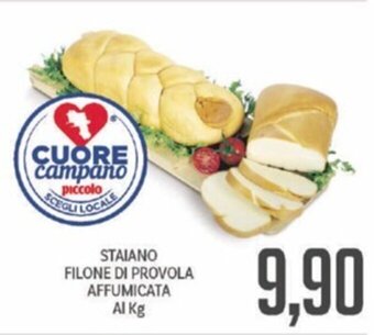 Supermercati Piccolo STAIANO FILONE DI PROVOLA AFFUMICATA Al Kg offerta