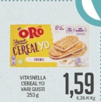 Supermercati Piccolo VITASNELLA CEREAL YO VARI GUSTI 253 g offerta