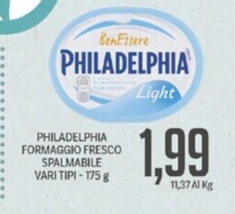 Supermercati Piccolo PHILADELPHIA FORMAGGIO FRESCO SPALMABILE VARI TIPI - 175 g offerta
