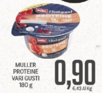Supermercati Piccolo MULLER PROTEINE VARI GUSTI 180 g offerta