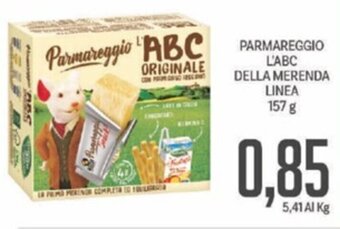 Supermercati Piccolo PARMAREGGIO L'ABC DELLA MERENDA LINEA 157 g offerta