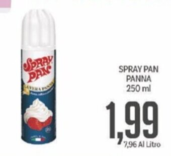 Supermercati Piccolo SPRAY PAN PANNA 250 ml offerta