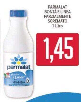 Supermercati Piccolo PARMALAT BONTÀ E LINEA PARZIALMENTE SCREMATO 1 Litro offerta