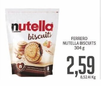 Supermercati Piccolo FERRERO NUTELLA BISCUITS 304 g offerta