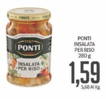Supermercati Piccolo PONTI INSALATA PER RISO 280 g offerta