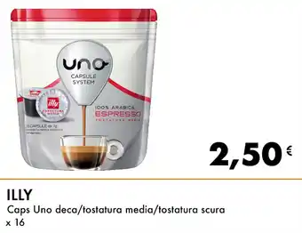 Iper Tosano ILLY Caps Uno deca/tostatura media/tostatura scura x 16 offerta