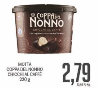 Supermercati Piccolo MOTTA COPPA DEL NONNO CHICCHI AL CAFFÈ 220 g offerta
