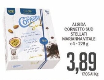 Supermercati Piccolo ALGIDA CORNETTO SUD STELLATI MARIANNA VITALE x4-228 g offerta