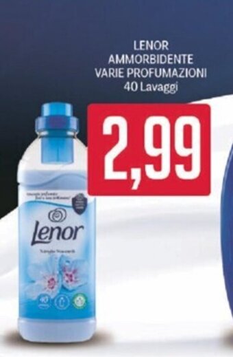 Supermercati Piccolo LENOR AMMORBIDENTE VARIE PROFUMAZIONI 40 Lavaggi offerta