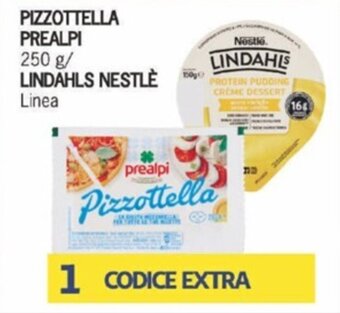Supermercati Piccolo PIZZOTTELLA PREALPI 250 g/ LINDAHLS NESTLÈ Linea offerta