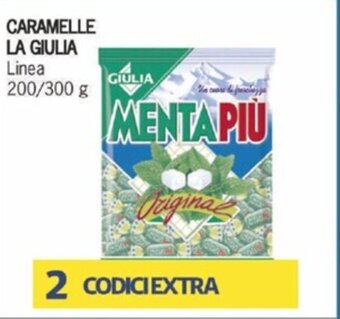 Supermercati Piccolo CARAMELLE LA GIULIA Linea 200/300 g offerta