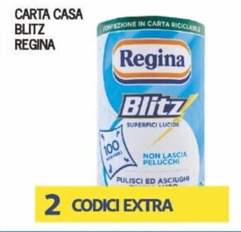 Supermercati Piccolo CARTA CASA BLITZ REGINA offerta