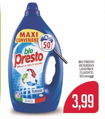 Supermercati Piccolo BIO PRESTO DETERSIVO LAVATRICE CLASSICO 50 Lavaggi offerta