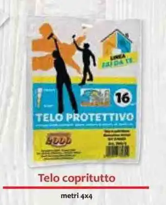 Telo copritutto 4x4 metri